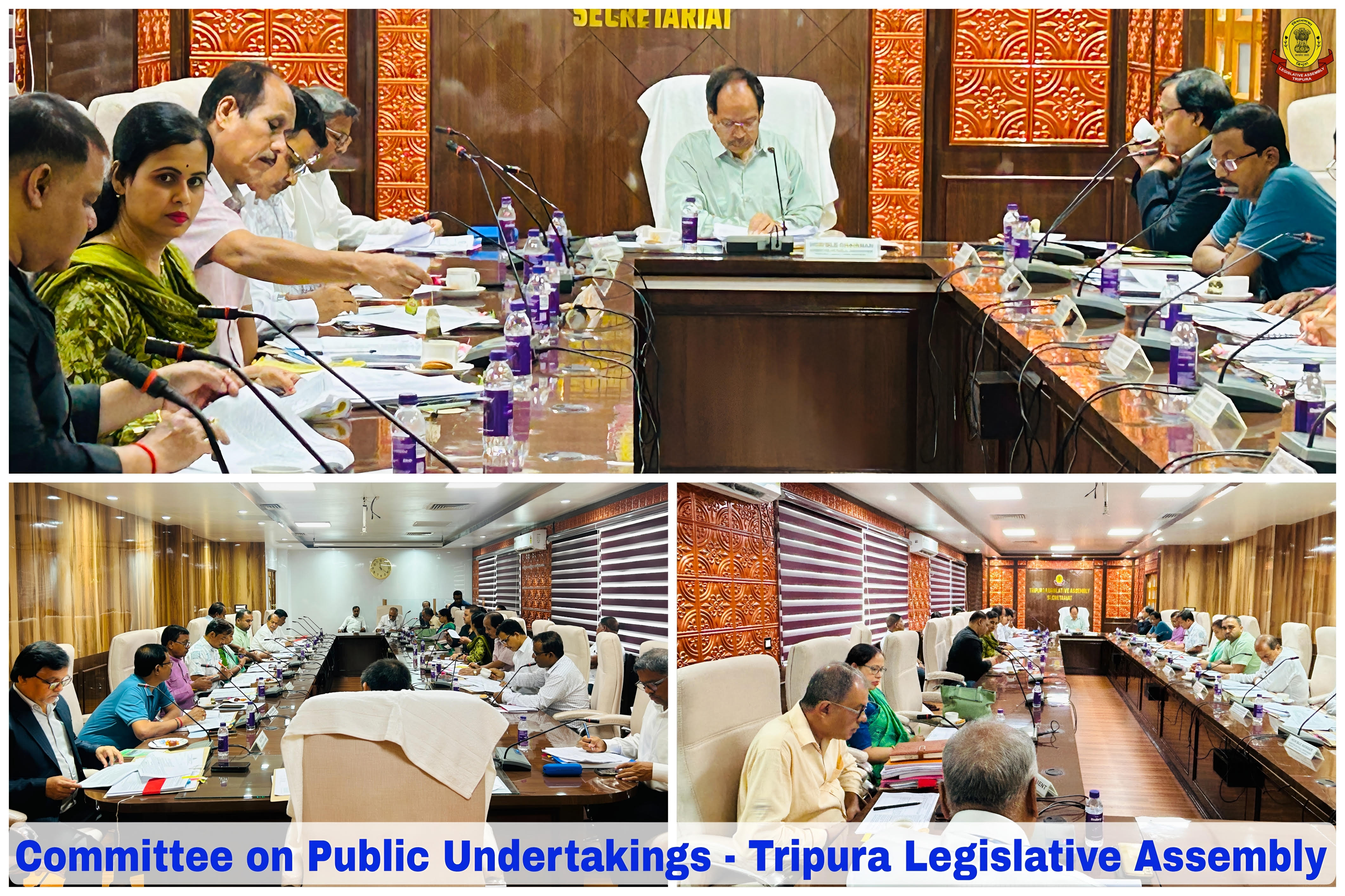 Meeting of the Committee on Public Undertakings of the Tripura Legisla...